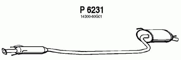 FENNO galinis duslintuvas P6231