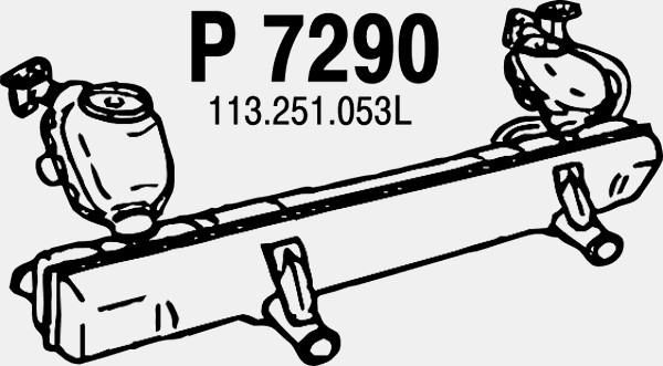 FENNO galinis duslintuvas P7290