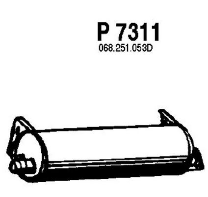 FENNO galinis duslintuvas P7311