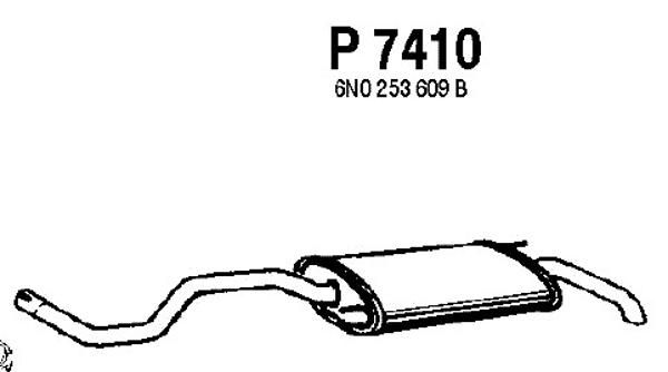 FENNO galinis duslintuvas P7410