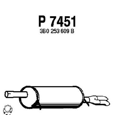 FENNO galinis duslintuvas P7451
