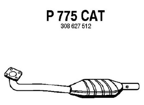 FENNO katalizatoriaus keitiklis P775CAT