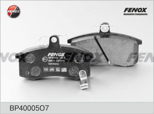 FENOX stabdžių trinkelių rinkinys, diskinis stabdys BP40005O7