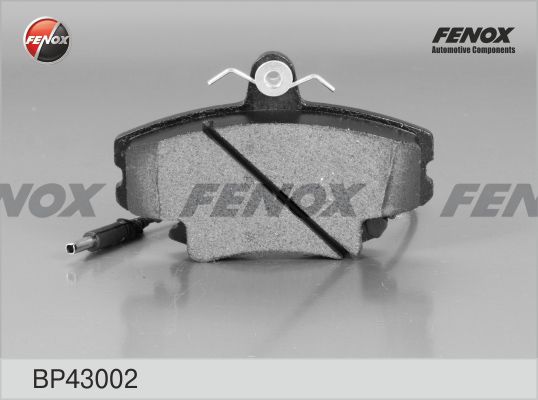 FENOX stabdžių trinkelių rinkinys, diskinis stabdys BP43002