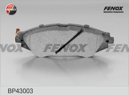 FENOX stabdžių trinkelių rinkinys, diskinis stabdys BP43003