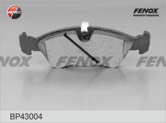 FENOX stabdžių trinkelių rinkinys, diskinis stabdys BP43004