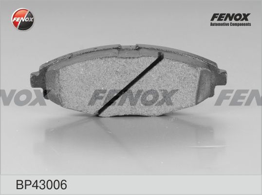 FENOX stabdžių trinkelių rinkinys, diskinis stabdys BP43006