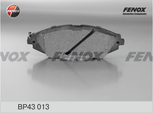 FENOX stabdžių trinkelių rinkinys, diskinis stabdys BP43013