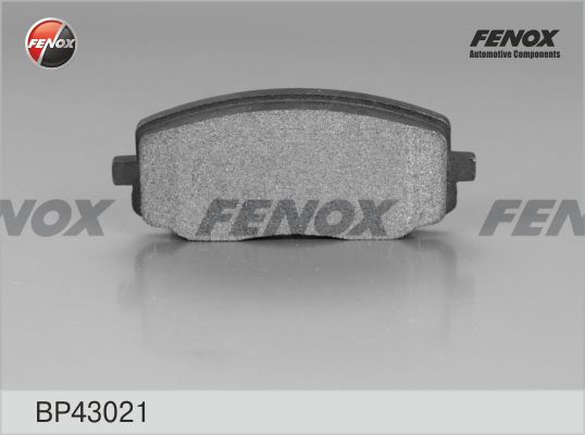 FENOX stabdžių trinkelių rinkinys, diskinis stabdys BP43021