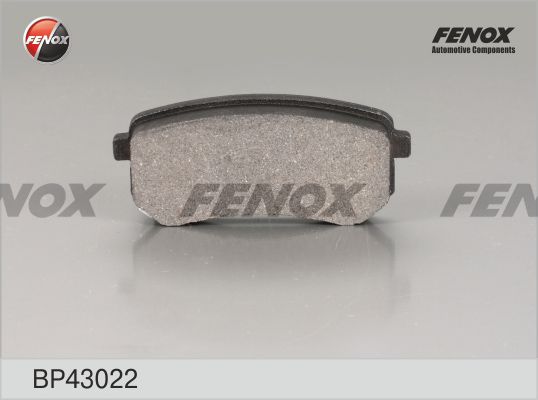 FENOX stabdžių trinkelių rinkinys, diskinis stabdys BP43022