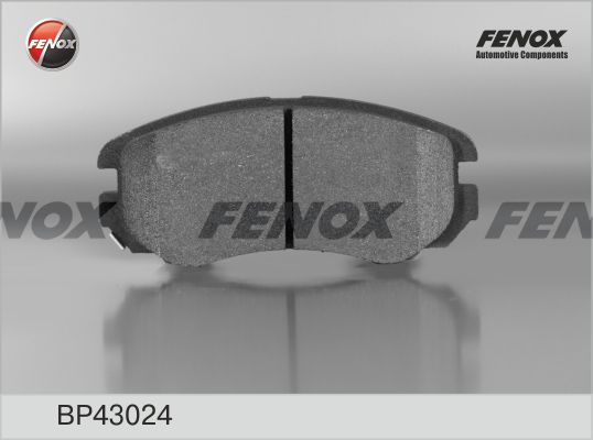 FENOX Комплект тормозных колодок, дисковый тормоз BP43024
