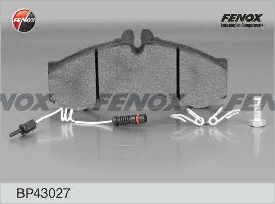 FENOX stabdžių trinkelių rinkinys, diskinis stabdys BP43027
