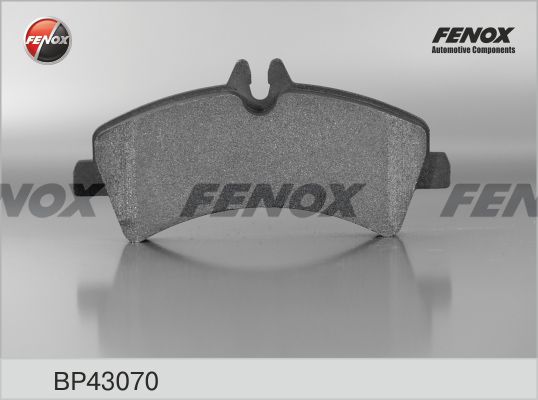 FENOX stabdžių trinkelių rinkinys, diskinis stabdys BP43070