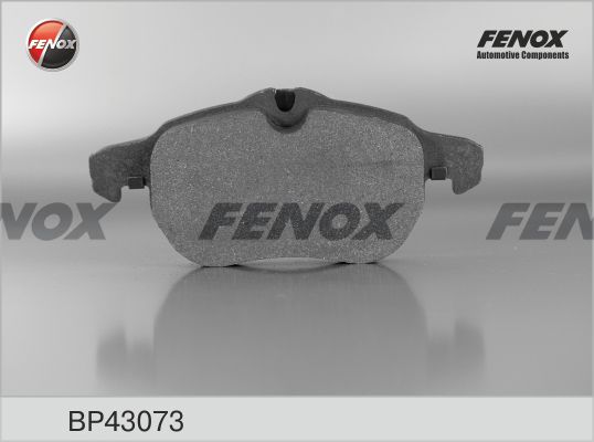 FENOX Комплект тормозных колодок, дисковый тормоз BP43073
