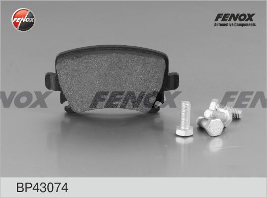 FENOX stabdžių trinkelių rinkinys, diskinis stabdys BP43074