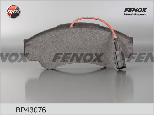 FENOX stabdžių trinkelių rinkinys, diskinis stabdys BP43076