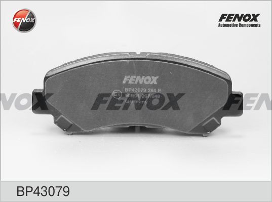FENOX stabdžių trinkelių rinkinys, diskinis stabdys BP43079