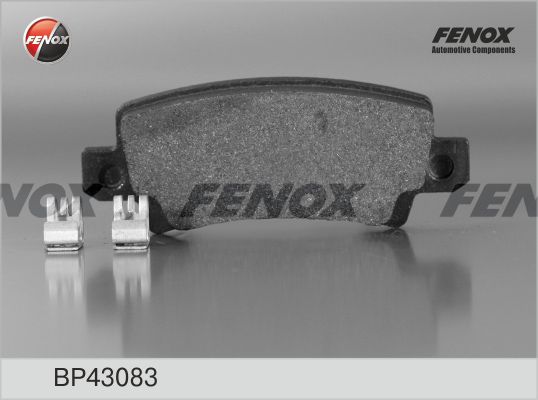 FENOX stabdžių trinkelių rinkinys, diskinis stabdys BP43083