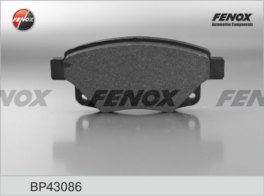 FENOX stabdžių trinkelių rinkinys, diskinis stabdys BP43086