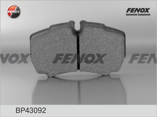 FENOX stabdžių trinkelių rinkinys, diskinis stabdys BP43092