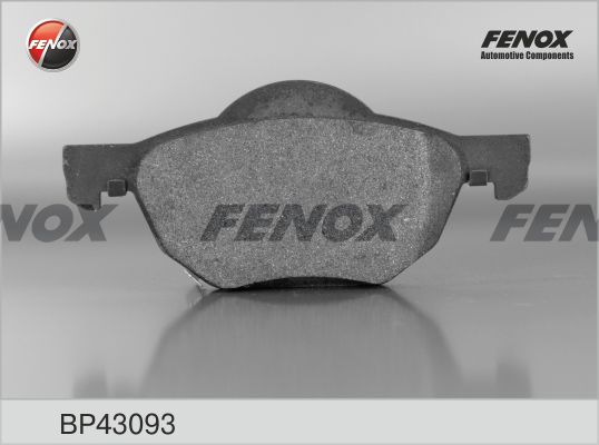 FENOX Комплект тормозных колодок, дисковый тормоз BP43093