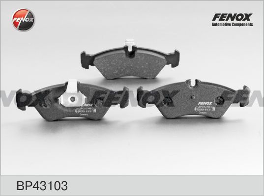 FENOX Комплект тормозных колодок, дисковый тормоз BP43103