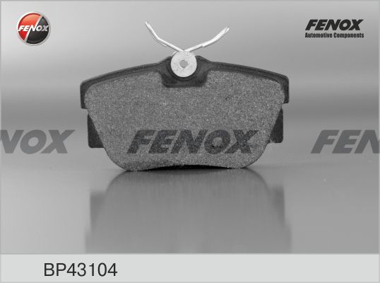 FENOX stabdžių trinkelių rinkinys, diskinis stabdys BP43104