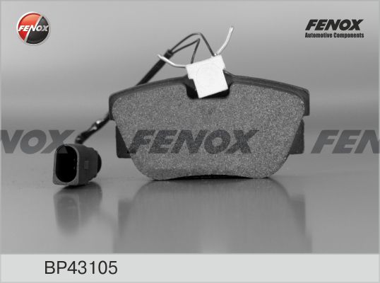FENOX stabdžių trinkelių rinkinys, diskinis stabdys BP43105