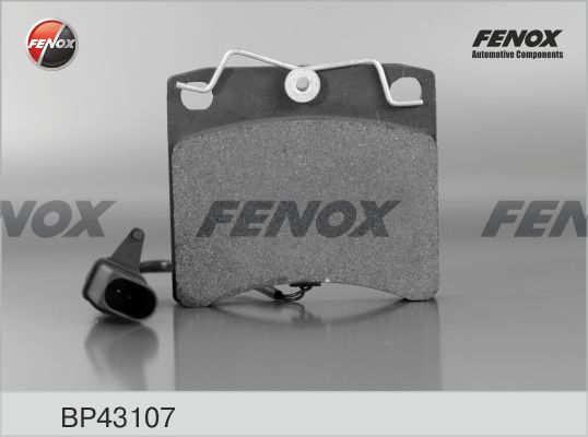 FENOX stabdžių trinkelių rinkinys, diskinis stabdys BP43107