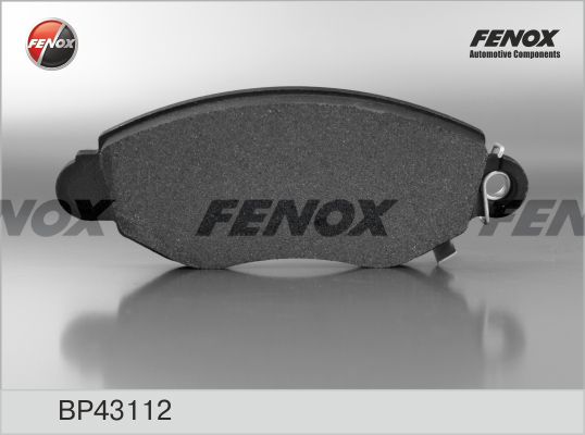 FENOX stabdžių trinkelių rinkinys, diskinis stabdys BP43112