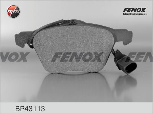 FENOX stabdžių trinkelių rinkinys, diskinis stabdys BP43113