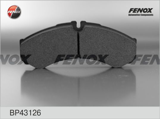 FENOX stabdžių trinkelių rinkinys, diskinis stabdys BP43126