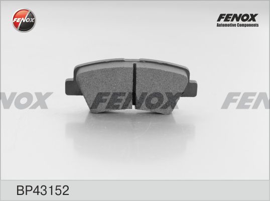 FENOX stabdžių trinkelių rinkinys, diskinis stabdys BP43152