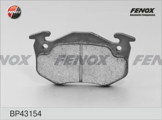 FENOX Комплект тормозных колодок, дисковый тормоз BP43154