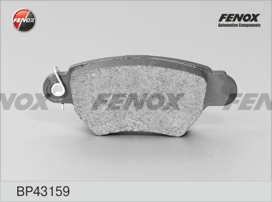 FENOX Комплект тормозных колодок, дисковый тормоз BP43159