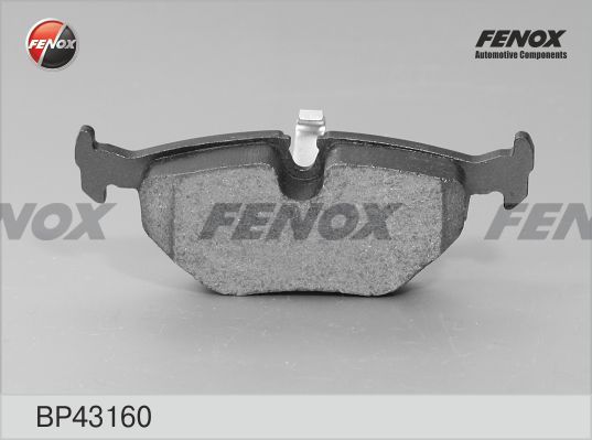 FENOX stabdžių trinkelių rinkinys, diskinis stabdys BP43160