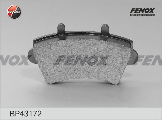 FENOX stabdžių trinkelių rinkinys, diskinis stabdys BP43172