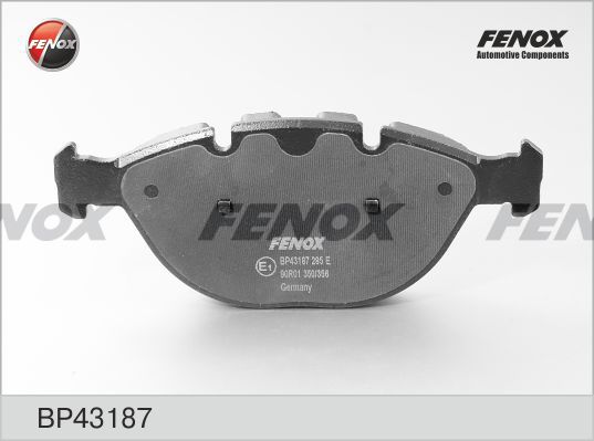 FENOX stabdžių trinkelių rinkinys, diskinis stabdys BP43187