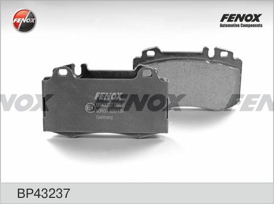 FENOX Комплект тормозных колодок, дисковый тормоз BP43237