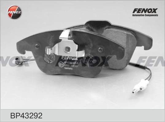 FENOX Комплект тормозных колодок, дисковый тормоз BP43292