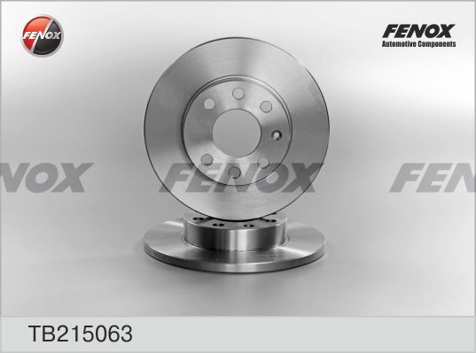 FENOX stabdžių diskas TB215063