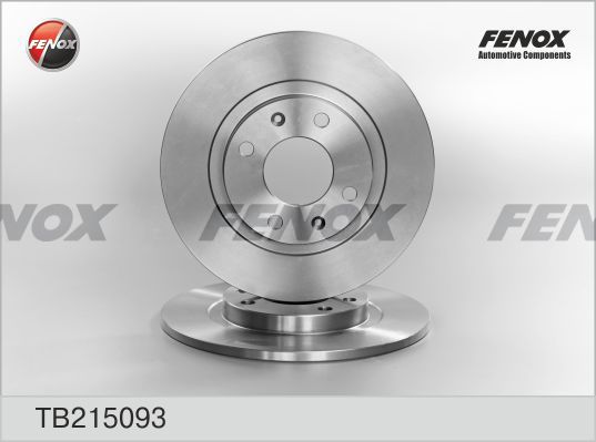 FENOX stabdžių diskas TB215093