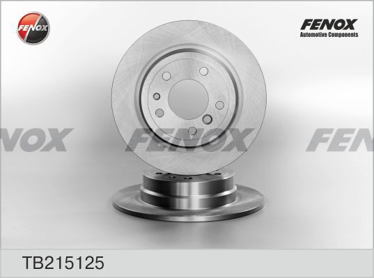 FENOX stabdžių diskas TB215125