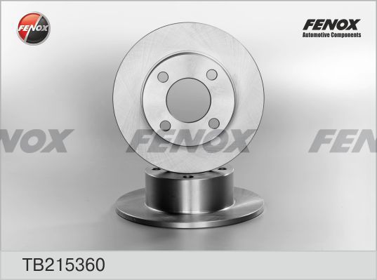 FENOX stabdžių diskas TB215360