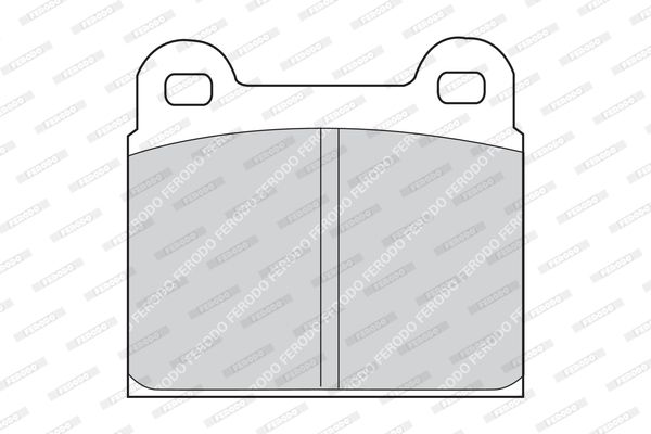 FERODO Комплект тормозных колодок, дисковый тормоз FDB425