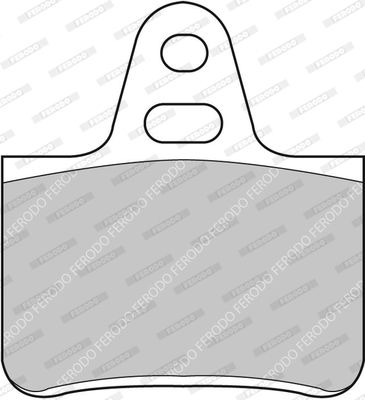 FERODO Комплект тормозных колодок, дисковый тормоз FDB99
