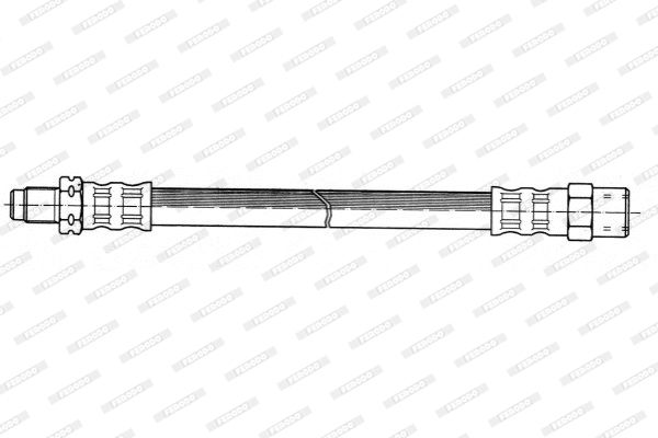 FERODO Тормозной шланг FHY2031