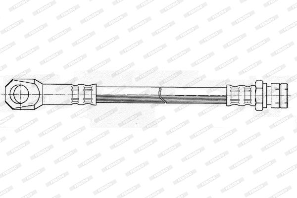 FERODO Тормозной шланг FHY2061