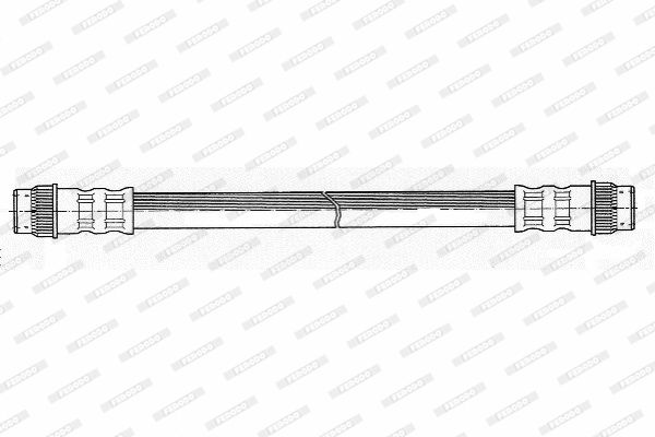 FERODO Тормозной шланг FHY2063