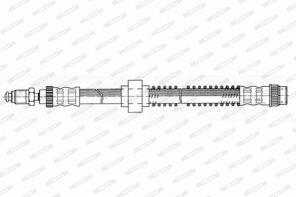 FERODO Тормозной шланг FHY2078